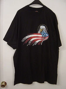 CAMISETA NEGRA HARLEY DAVIDSSOMENS MOTO 100% ALGODÓN MANGAS CORTAS XL - Imagen 1 de 4