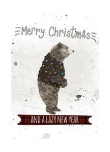 Poster A Lazy NewYear Nachweihnachten Wohnkultur Poster Hochwertig Modern - Bild 1 von 27