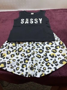 girls toddler two-piece summer short set - Picture 1 of 3