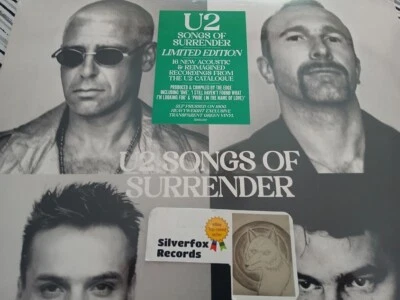 U2 Songs of Surrender SEALED Spotify Edition 180g 2LP Transparent Green Vinyl! - Image 1 of 2