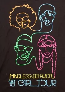 CAMISETA NEGRA DE COLECCIÓN CAMISETA NEGRA CONCIERTO MÚSICA POP SIN SENTIDO TALLA M NUEVA CON ETIQUETAS - Imagen 1 de 9