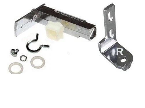 Beverage Air 40B34-022B Chrome Bottom Hinge Assembly - RH Compatible