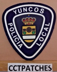 YUNCOS, SPAIN POLICIA LOCAL POLICE SHOULDER PATCH - Picture 1 of 2