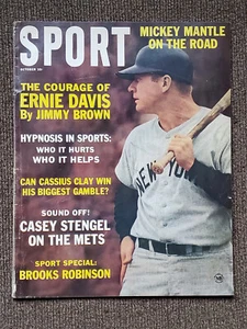 REVISTA DEPORTIVA Octubre 1963 MICKEY MANTLE NUEVA YORK YANQUIS - Imagen 1 de 5