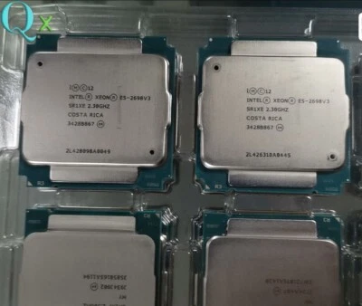 Intel Xeon E5-2698 V3 LGA2011-3 Server CPU Processor SR1XE 2.3GHz 16Core 135W - Image 1 of 2