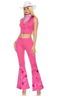 OPEN BOX Pink Country Singer Doll Movie Character Costume - S/M - ON SALE - Image 1 of 2