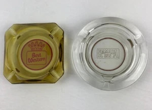 Best Western & Ramada Inn Ashtrays~Lot of 2 - Picture 1 of 5