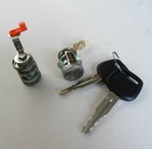 FOR TOYOTA HI-ACE GRANVIA 96-06 FRONT DOOR LOCK BARREL SET WITH KEYS LEFT+RIGHT