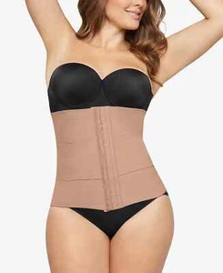 LEONISA Mujer 3 Cinturones con Soporte Lumbar Cintura Personalizada Ajustador XS/S BEIGE NUEVO - Imagen 1 de 4