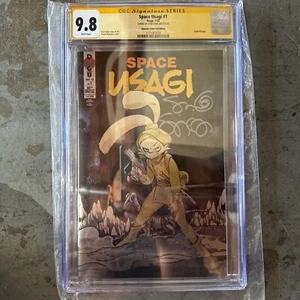 SPACE USAGI 1 Momoko GOLD ""KALTE"" FOLIE Variante SIG Stan Sakai ComicCon LE500 - Bild 1 von 1