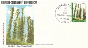 Trees Caledonia Pine New Caledonia FDC 1984 (145408) - Picture 1 of 1