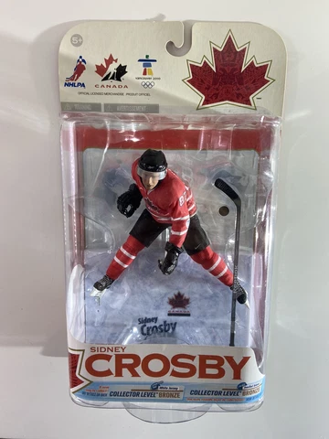 Sidney Crosby Red Jersey Team Canada Vancouver Olym 2010 McFarlane Hockey Figure Cover