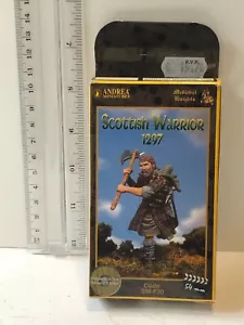 Andrea Miniatures Scottish Warrior 1297 SM-F30 Nuevo en Caja Raro Envío Combinado - Imagen 1 de 3