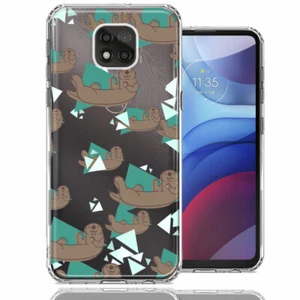Für Motorola Moto G Power 2021 Süße Otter Double Layer Hülle - Bild 1 von 1