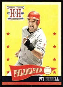 2013 Panini Hometown Heroes Pat Burrell #6 Philadelphia Phillies - Picture 1 of 2