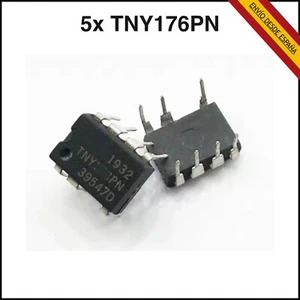5x TNY176PN TNY176 PN OFF-LINE SWITCHER DIP-7 - Foto 1 di 1