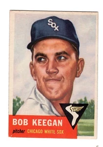 1953 Topps Baseball Bob Keegan Card #196. Very Nice Card. - Picture 1 of 2