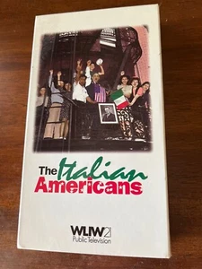 The Italian Americans VHS Joe Mantegna Stanley Tucci Kaye Ballard - Picture 1 of 3