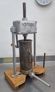 6 Ltr. Wurstfüllmaschine Füllmaschine Handfüller Metzgerfüller Optima - Bild 1 von 10