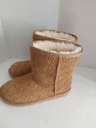 NEW Ugg Classic II Graphic Stitched Boots SIZE 6 Women's Chestnut Multicolor 