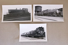 3 Real Photos Chicago and Great Western Railroad 1940's
