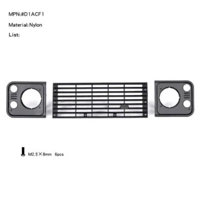 Defender Guard Car Shell D110 For Trax Trx4 Classic Front Face Mesh Water Tank - Image 1 of 4
