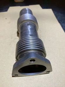 Flexrohr Hosenrohr Mit 50mm Dreilochflansch auf 51mm Aussen, 48,4 mm Innen - Bild 1 von 8