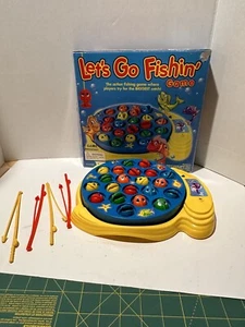 Let's Go Fishin' Game by Pressman - The Original Fast-Action Fishing Game - Picture 1 of 9