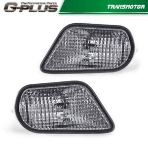 Luces de señal de giro de esquina delantera carcasas aptas para 98-02 Pontiac Firebird transmisión automática - Imagen 1 de 9