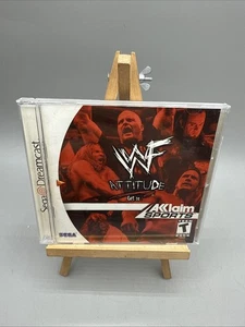 WWF Attitude (Sega Dreamcast, 1999) CIB Complete Tested With Registration Card - Picture 1 of 8