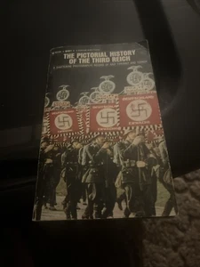 The Pictorial History Of The Third Reich A Photographic record 1967 Bantam Rare - Imagen 1 de 10