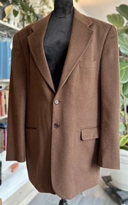 LOUIS DELL' OLIO Made in ITALY 100% Italian Cashmere Jacket Coat 56 46 LON - Picture 1 of 17