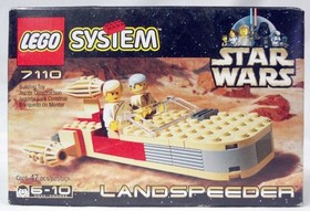 Lego Star wars Retired Sealed  Luke Skywalker Ben Kenobi #7110 Landspeeder 1999!