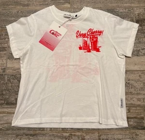 THE LAUNDRY ROOM CHERRY COKE GRAPHIC T SHIRT SIZE SMALL NEW WITH TAGS - Picture 1 of 2