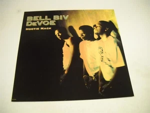BELL BIV DEVOE original 2 caras PROMO DECORADOR PLANO para HOOTIE MACK - Imagen 1 de 2