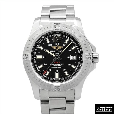 Breitling Colt Automatik A17388 Herrenuhr Edelstahl gebraucht aus Japan - Bild 1 von 4