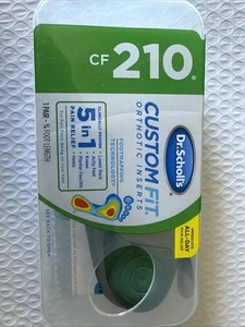 NEW Sealed Dr. Scholl's Scholls CF210 Custom Fit Orthotic Inserts CF 210 - Picture 1 of 3