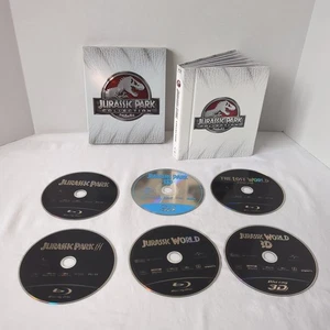 Jurassic Park Collection (Blu-ray, 6 Disc Set, Includes 3D Version) - Picture 1 of 5