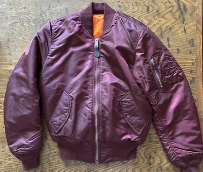Alpha Industries MA-1 Bomber Jacket Men's XS Flyer's Intermediate Reversible - Image 1 of 4