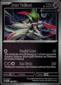 Iron Valiant - 079/162 Reverse Holo Uncommon SV05: Temporal Forces 079/162 NM - Picture 1 of 2