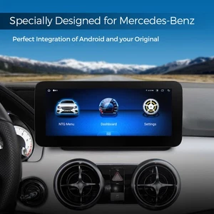 10.25'' CarPlay For Benz X204 2013-2015 NTG 4.5 Android 14 Stereo Radio GPS Navi - Picture 1 of 24