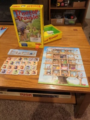 HABA German Treetop Trouble Memory Board Game Ages 6+  Made In Germany  - Image 1 of 4