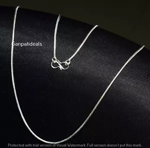 Collana moda donna argento 925 placcato 1 stile catena serpente 18" 20" 22" lotto - Foto 1 di 7