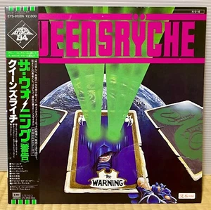 QUEENSRYCHE - The Warning 1984 JAPAN WHITE LABEL PROMO LP w/obi EYS-91086 EX+ - Picture 1 of 4