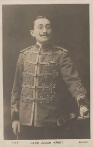 Music Postcard - Herr Julian Kandt, Austrian Violinist and Band Leader RS21077 - Picture 1 of 2