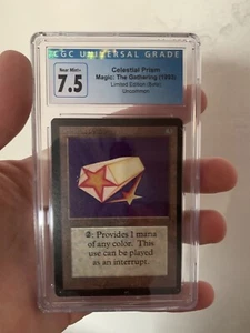 MTG Beta Celestial Prism 1993 Uncommon CGC 7.5 NM+ - Picture 1 of 12
