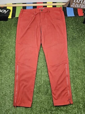 511 Pantalones Tácticos Mujer Utilidad Cremallera Dobladillo Talla 16 Rojo Suave Tacto Elástico Exterior Foto 1 de 4