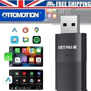 USB Wireless CarPlay Adapter For iPhone Apple Wireless Carplay Dongle Plug &Play - Picture 1 of 14