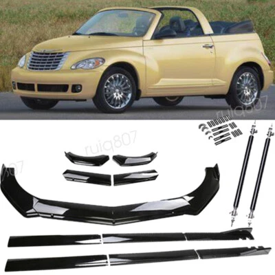 Front Bumper Splitter /Strut Rods /86.6"Side Skirt Panel For Chrysler PT Cruiser - Image 1 of 4