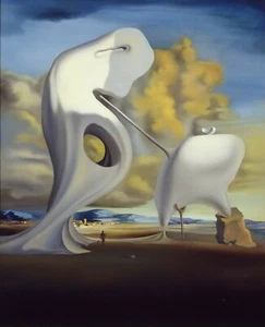 SALVADOR DALI Art Poster or Canvas Print "Millet's Architectonic Angelus" - Picture 1 of 1